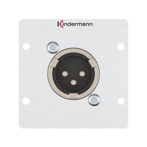 Konnect 50 Alu - Piastra Frontale Modulare Snap-in - Xlr 3 Pin (7444000416) - Foto 1