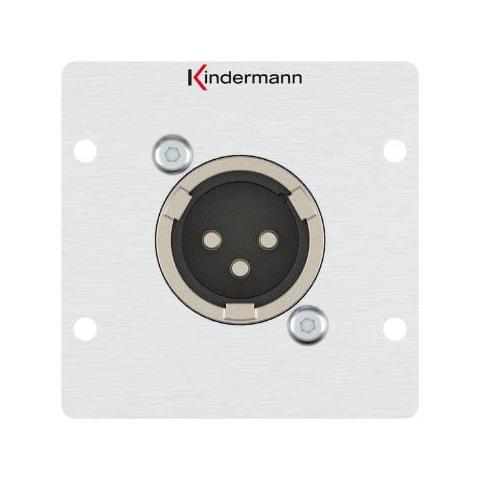 Konnect 50 Alu - Piastra Frontale Modulare Snap-in - Xlr 3 Pin (7444000416) - Foto 2