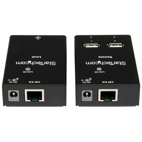 Prolunga / Extender USB 2.0 a 4 porte via Cat5 o Cat6 - Estensore USB2.0 via cavo Cat5 fino a 40m o Cat6 fino a 50m - Foto 3