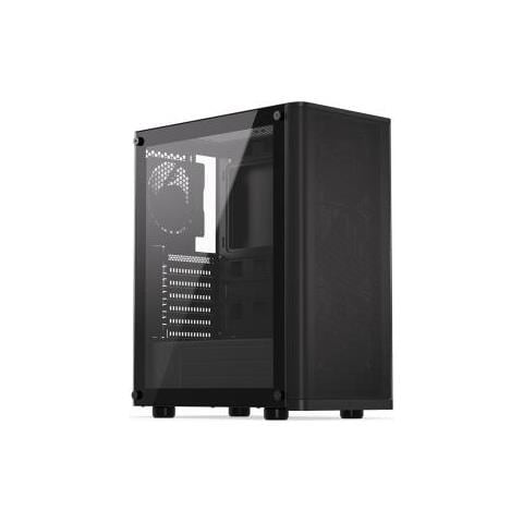 Case Ventum 200 Air Tower ATX / micro ATX / Micro-ATX 2 Porte USB Colore Nero (Finestrato) - Foto 3