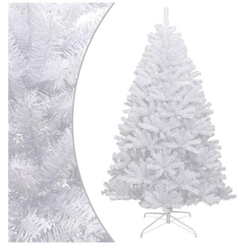 Albero Natale Artificiale Incernierato Con Neve Fioccata 210 Cm - Foto 1
