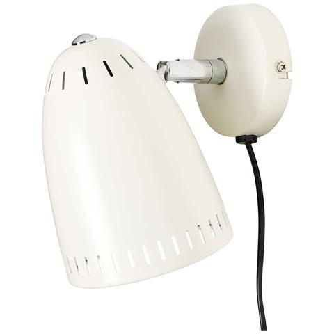 Lampada Da Parete In Metallo ""dynamo"" Corto Bianco Opaco - Foto 1