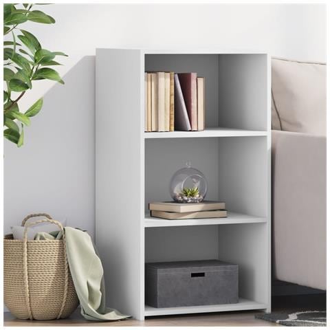 Credenza Bianca 50x41x93 Cm In Legno Multistrato - Foto 1