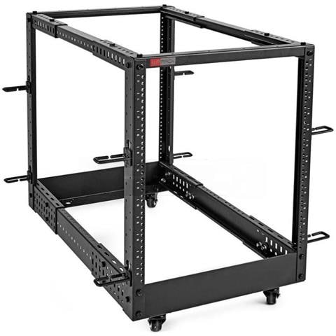 N-ROS-096X-B rack 9U Rack indipendenti Nero - Foto 1