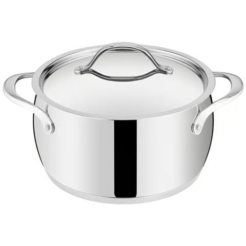 Pentola In Acciaio Inox 26 Cm + Coperchio - 011108031626 - Foto 1