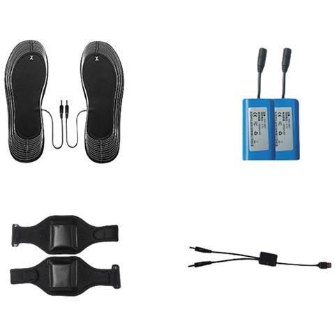 Solette Riscaldate Con Batterie Ricaricabili (durata Della Batteria Di 4 Ore)  S - Foto 2