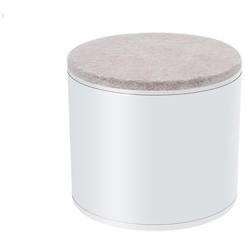 Set Di 4 Alzate Per Mobili Rotonde In Acciaio Al Carbonio S - Foto 2