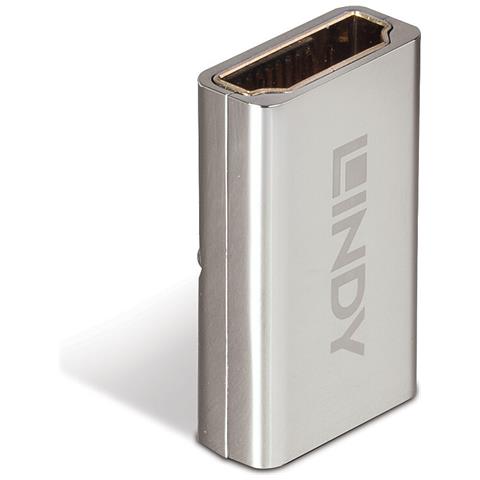 41511 adattatore per inversione del genere dei cavi HDMI 2.1 Argento - Foto 1