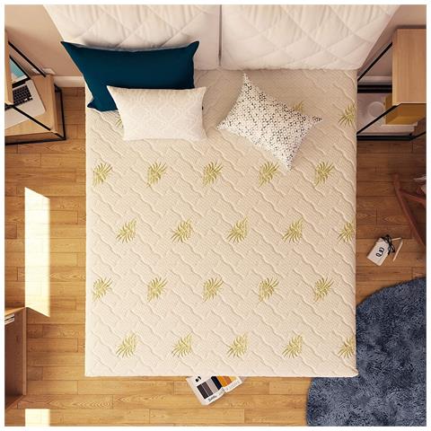 Materasso Memory Foam 4 Strati Alto 23 cm Super Top Matrimoniale misura 140x190 cm - Foto 5