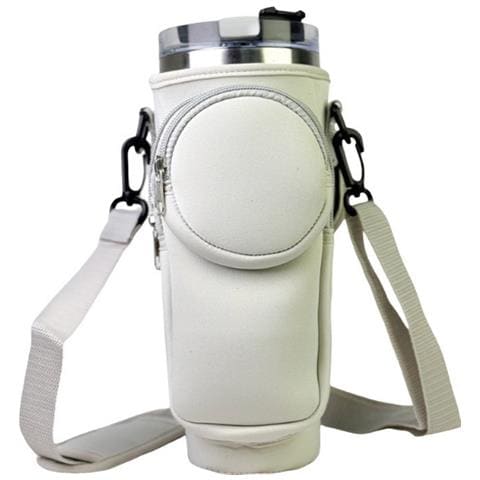 Custodia Per Bicchiere Stanley Quencher H2.0 Da 40 Once Con Tasca Grey - Foto 1