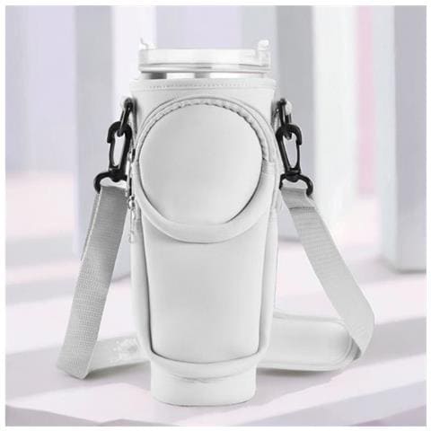 Custodia Per Bicchiere Stanley Quencher H2.0 Da 40 Once Con Tasca Grey - Foto 2