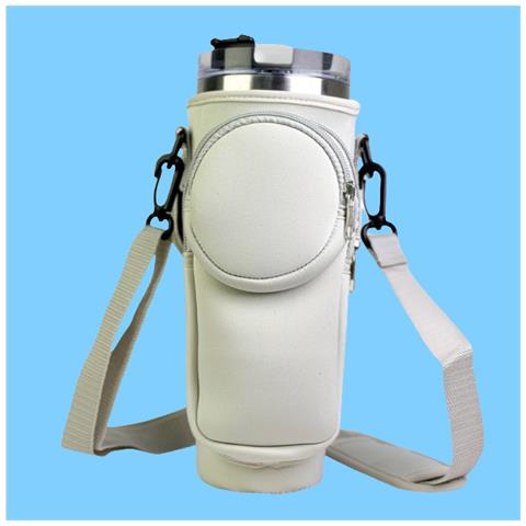 Custodia Per Bicchiere Stanley Quencher H2.0 Da 40 Once Con Tasca Grey - Foto 4
