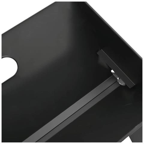 Griglia BBQ a Carbone - Pieghevole, Nera, 46x30x31 cm, Realizzata in Acciaio - Foto 9