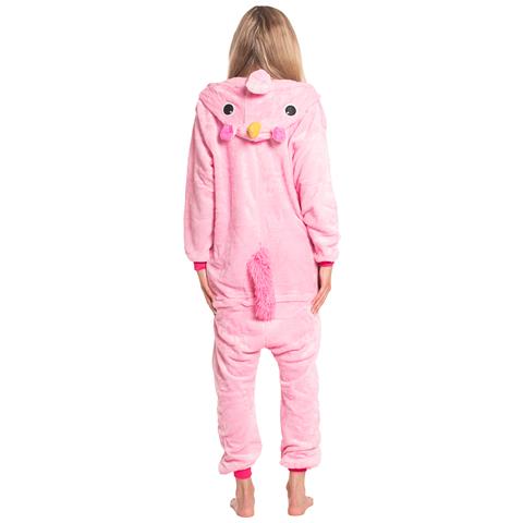 Pigiama Da Donna Tuta Kigurumi Onesie Costume Pegaso Rosa 145-155 Cm S - Foto 8