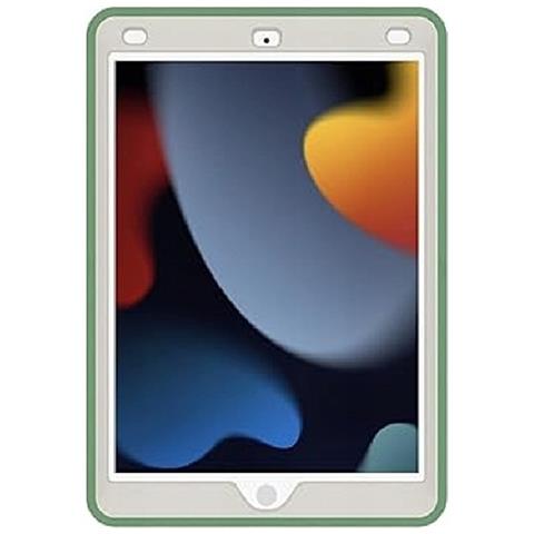 Custodia Per Ipad 9/8/7 10.2” Blindata Con Supporto Girevole Verde - Foto 4