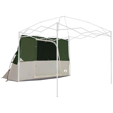 Tenda con tetto Altro Verde e Nero 280 x 220 x 176 cm - Foto 1