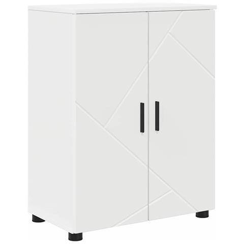 Mobile da Bagno Bianco 60 x 35 x 80 cm Legno multistrato - Foto 1