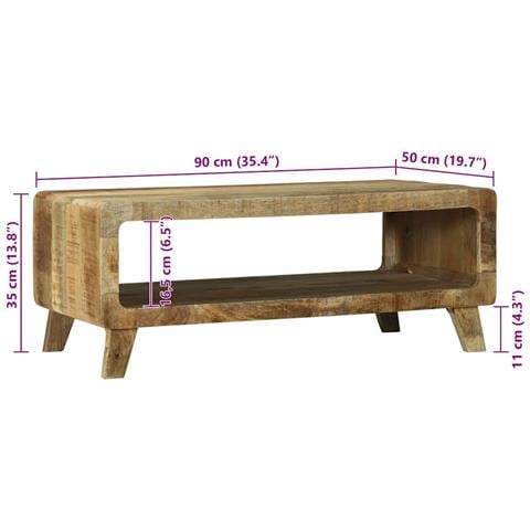 Tavolino da salotto 90 x 50 x 35 cm - Foto 9