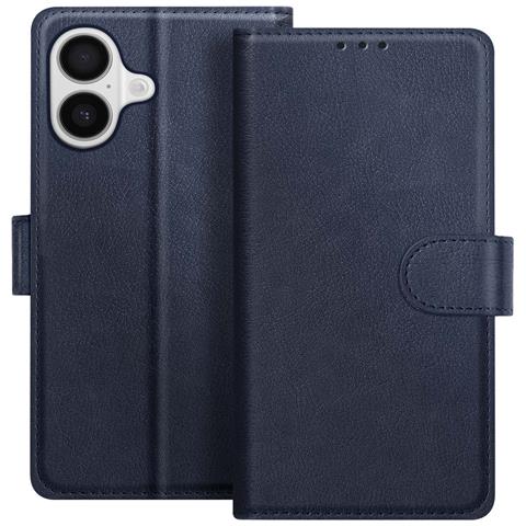 Custodia A Portafoglio Per Iphone 17 Serie Chesterfield Con Funzione Supporto - Foto 1