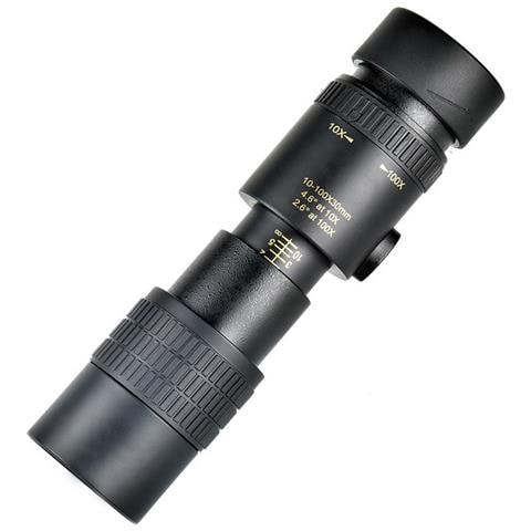 Telescopio Monoculare Zoom 10-30x30mm Con Clip Per Telefono E Treppiede - Vetro Ottico Ad Alta Definizione - Foto 2