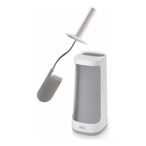 Spazzola Da Bagno Flex Design Igienico E Flessibile Raggiunge Ogni Angolo Ideale Per Bagni Moderni Colore Grigio Chiaro Elegante - Foto 1