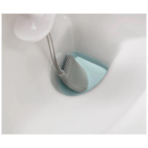 Spazzola Da Bagno Flex Design Igienico E Flessibile Raggiunge Ogni Angolo Ideale Per Bagni Moderni Colore Grigio Chiaro Elegante - Foto 4