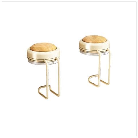 Set Di 2 Ganci Laterali Per Scrivania Senza Foratura - Porta Borse Portatile Yellow - Foto 1
