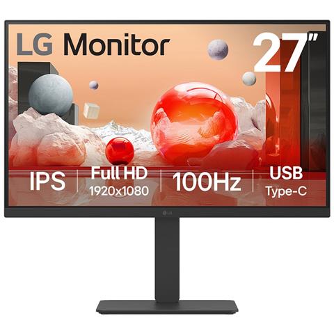 Monitor 27" IPS Flat 27BA750-B.AEK Full HD Tempo di risposta 5 ms - Foto 1