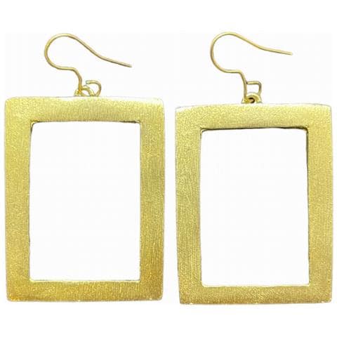 Ciondolo Rettangolare In Oro - Foto 1