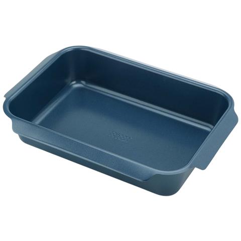 Teglia Da Arrosto Antiaderente Nest Oven Grande Per Arrostire Alimenti Design Impilabile Con Manici Facili Da Afferrare Colore Blu - Foto 1