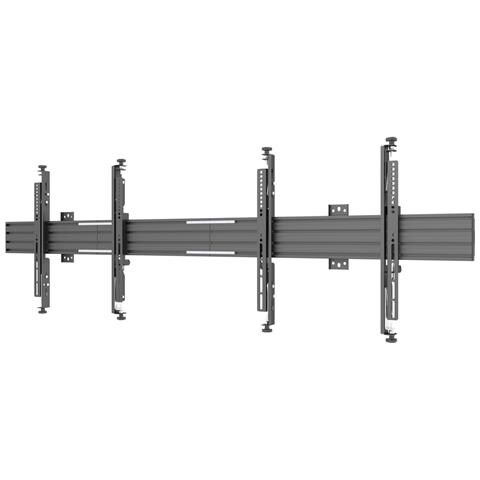 0631 Supporto TV a parete 190,5 cm (75") Nero - Foto 5
