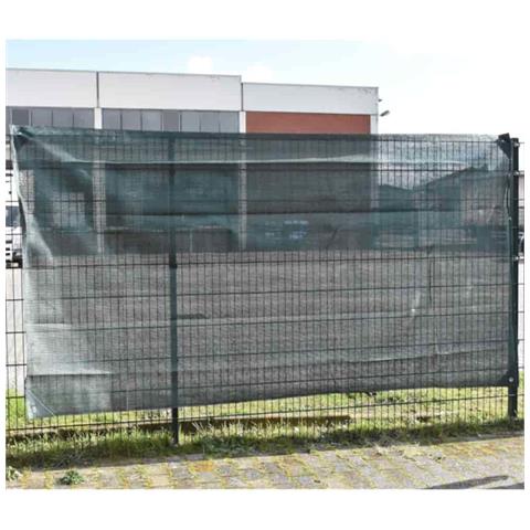 Rete Frangivista Verde Per Cantiere 1 80m X 3 45m - Foto 1