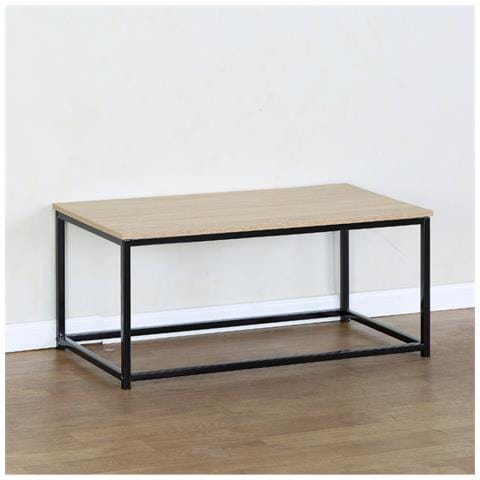 Tivi Tavolino Rettangolare 90x48 Cm In Rovere - Foto 2