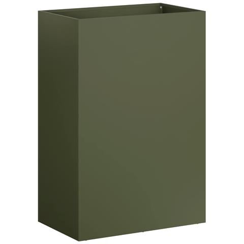 Vaso da giardino Verde Oliva 50 x 30 x 75 cm - Foto 1