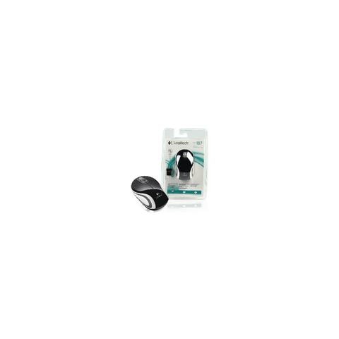 Mouse wireless M187 Mini Colore nero - Foto 12