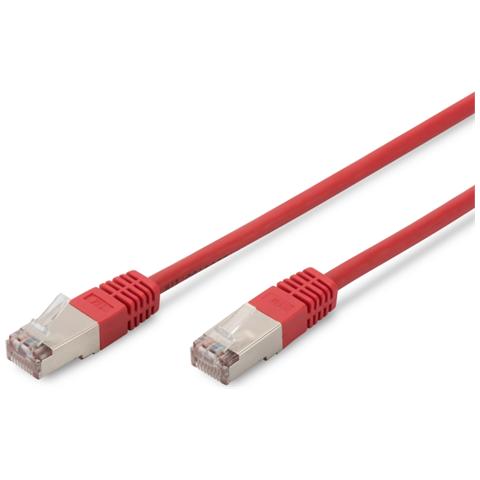 Cavo di Rete SFTP Cat. 5E 1 m - Rosso - Foto 1
