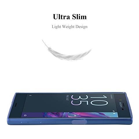 Custodia Compatibile Con Sony Xperia Xz / Xzs In Blu Metallico - Coperchio Protettivo In Silicone Tpu Flessibile - Foto 2