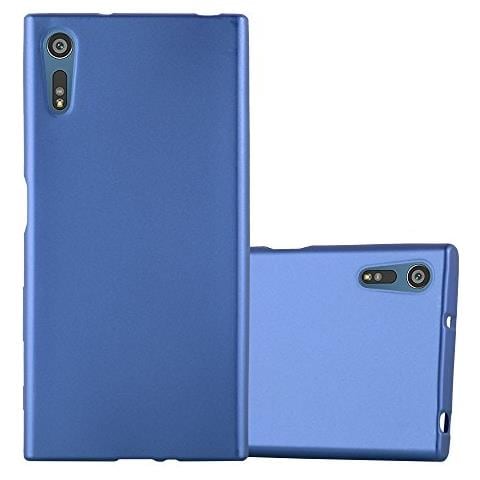 Custodia Compatibile Con Sony Xperia Xz / Xzs In Blu Metallico - Coperchio Protettivo In Silicone Tpu Flessibile - Foto 1