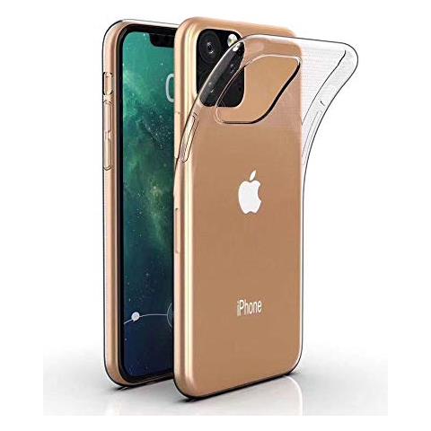 Cover In Silicone Tpu Per Iphone 11 Plu, Sottile, Trasparente - Foto 1