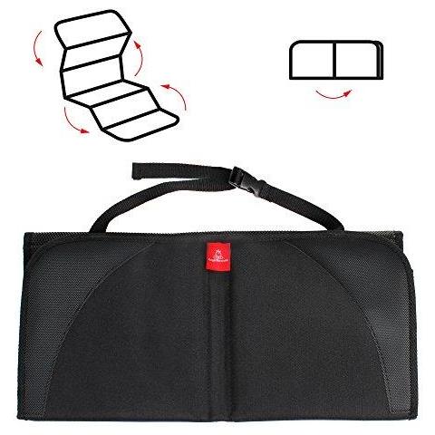 Auto Protezioni Di Sicurezza Per Seggiolini Per Bambini - Protegge Tappezzeria Dalle Macchie E Danni Con Imbottito Cover - Tasche Organizer - Universali E Attacchi Isofix - Anteriore E Posteriore Di Fronte La Sede Del Bambino Liner - Foto 2