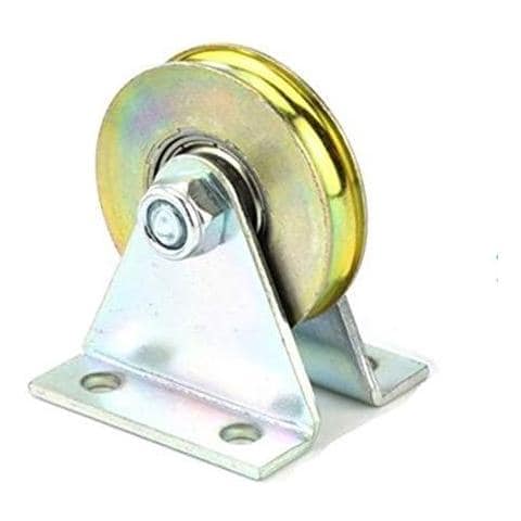 Tiranti Di Montaggio A Parete Pulley Snatch Block Wire Rope 1.5 Diametro Piatto Monte Block Del Carico Di Lavoro 100kg (l Type)  - Foto 1