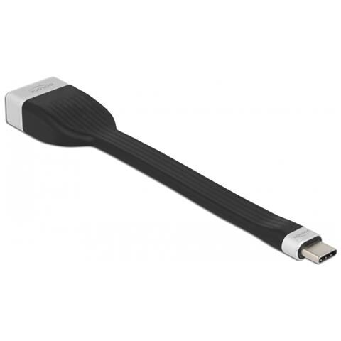 Cavo FPC a nastro piatto USB Type-C per DisplayPort (DP Alt Mode) 4K 60 Hz da 13,5 cm - Foto 1