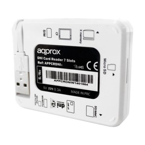 appCRDNIW, CF, MMC, MS Duo, MS PRO, MS PRO Duo, Memory Stick (MS) , MicroSD (TransFlash) , SD, USB 2.0, USB, Porpora, Bianco, Blister - Foto 1