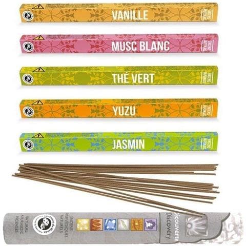 Scatola 5 Incensi Giapponesi Profumati + Incenso Naturale Ayurvedico - Foto 1