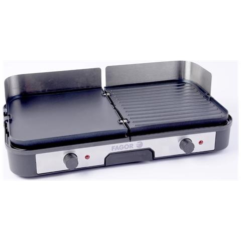 Piastra Elettrica 2200w, 50,8x25,4cm, Acciaio Inox - Fg823 - Foto 2