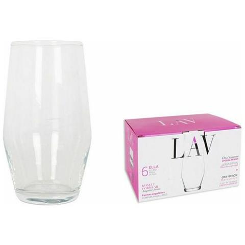 Set Di Bicchieri Lav 144954 6 Pezzi (8 Unità) (495 Ml) - Foto 2