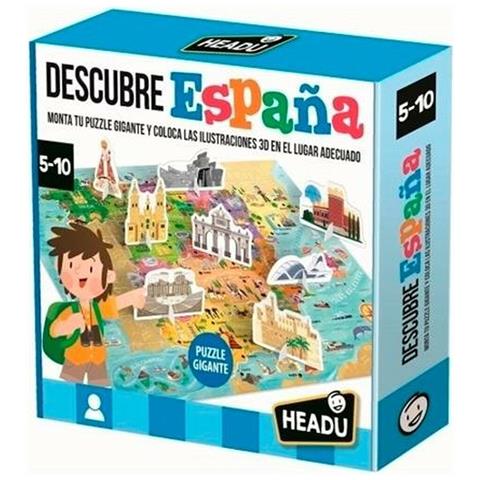 Gioco Educativo Headu Descubre España (4 Unità) - Foto 2