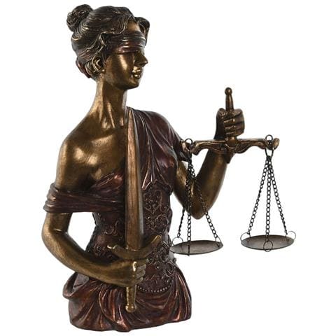 Statua Decorativa Home Esprit Rame 24,5 X 14 X 33,5 Cm - Foto 1