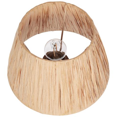 Set Di 2 Lampade Da Tavolo Arwadito Ceramica Grigio - Foto 2