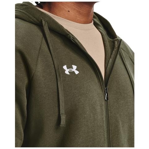Ua Rival Fleece Fz 1379767-390, Uomini, Verde, Xxl - Foto 2